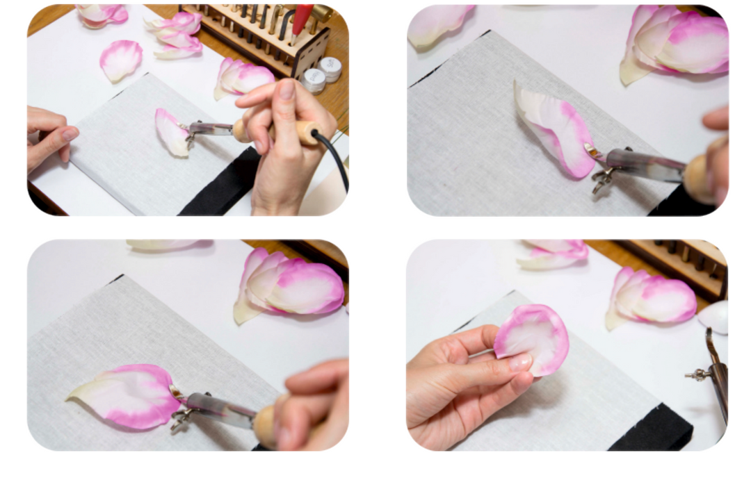 How We Design Our Silk Flowers in the Hill House Studio