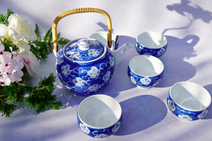 Blossoms Above the Clouds Tea Set
