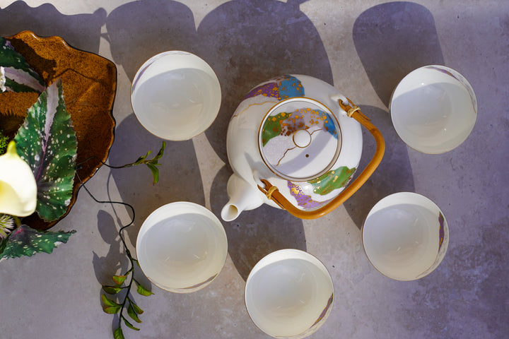 Silk Atlas Tea Set