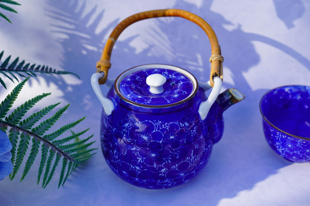 Indigo Silk Road Tea Set
