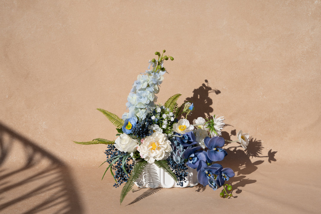Carmel Blue Vase