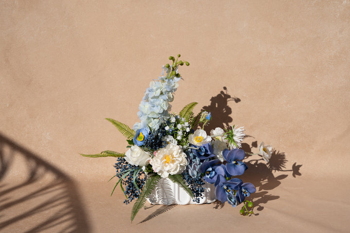 Carmel Blue Vase