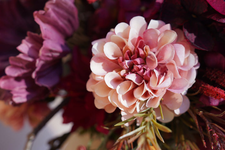 The Crimson Bloom Sculpture