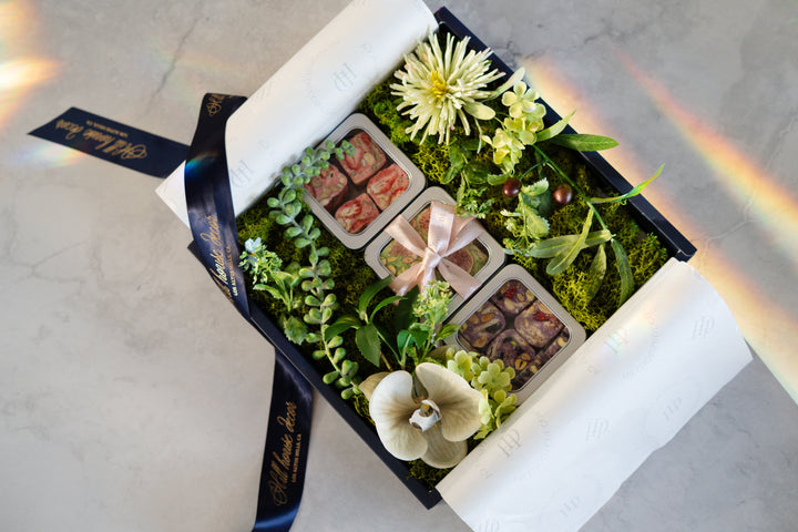 Evergreen Nougat Box