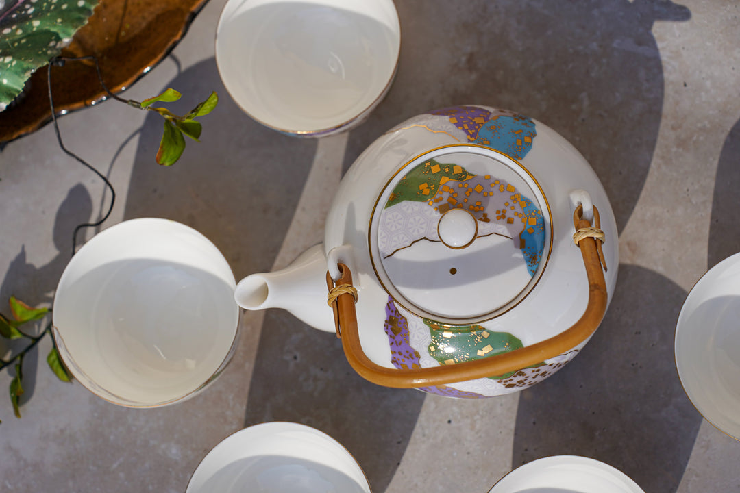 Silk Atlas Tea Set