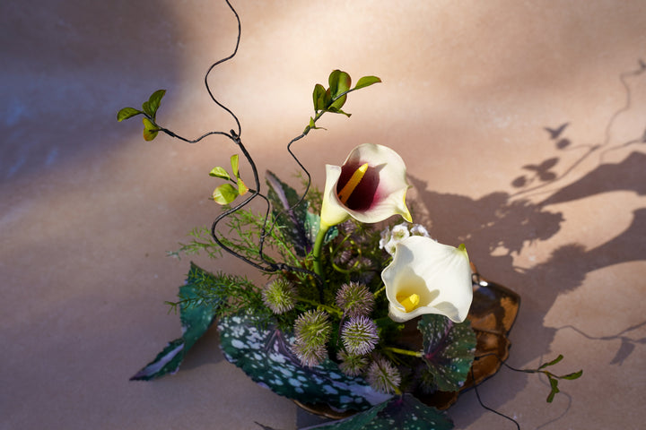Ivory Drift Ikebana