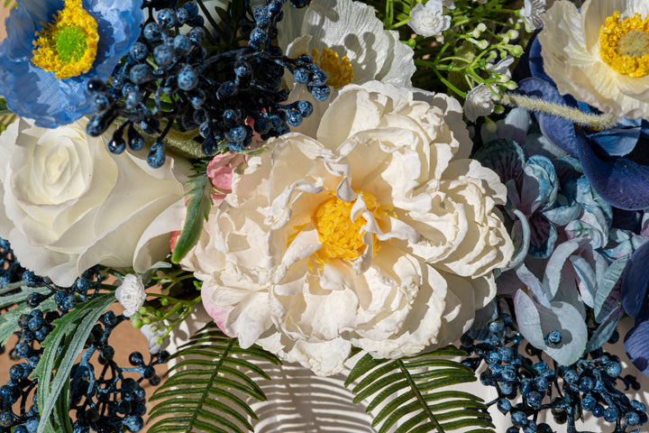 Carmel Blue Vase