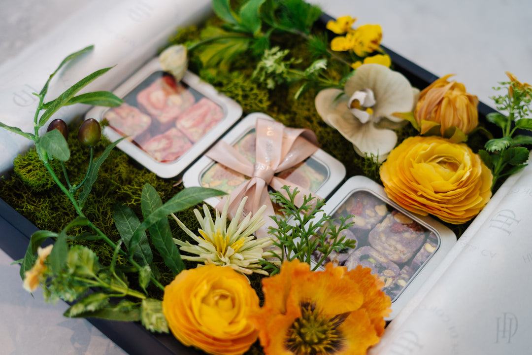 The Golden Nougat Box