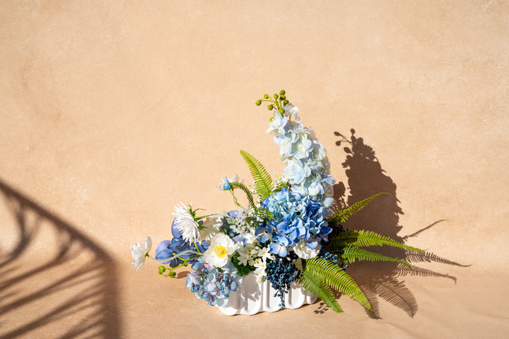 Carmel Blue Vase