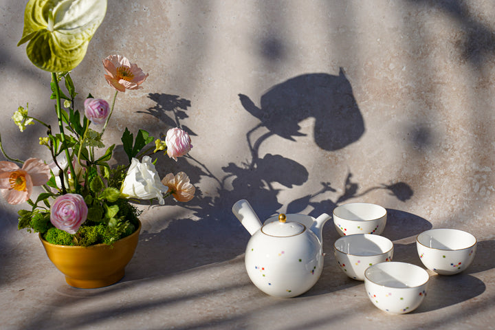 Night Market Mosaic Tea Set