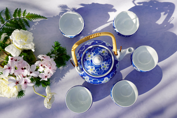 Blossoms Above the Clouds Tea Set